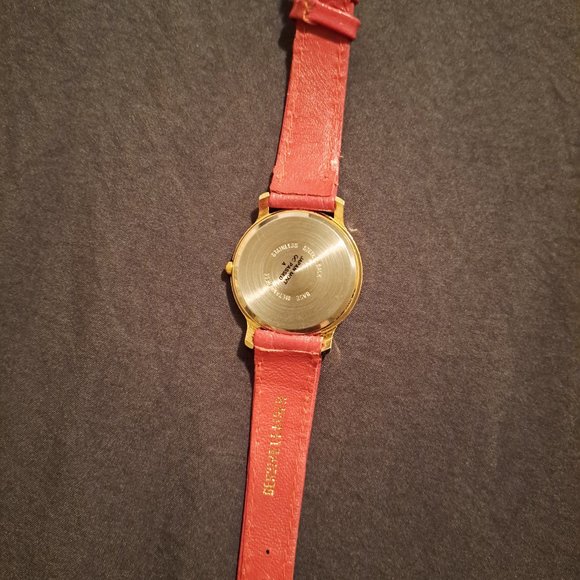 Vintage Suizo Quartz Womens Watch Geniune Leather Band - Vintage 90s Never Worn - Picture 3 of 4